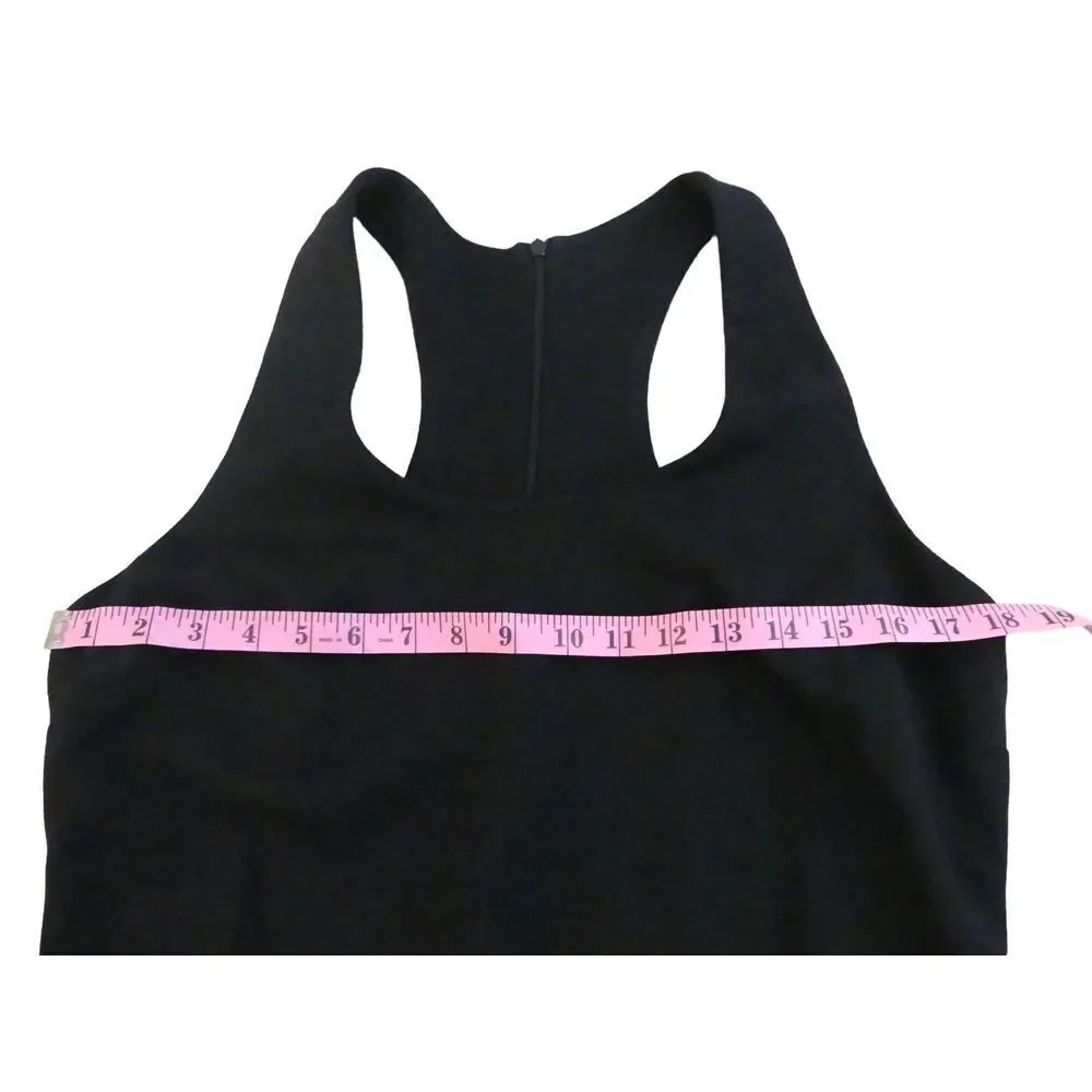 Boston Proper Women's Black Stretch Bodycon Dress Size 12 Cocktail Party - Picture 6 of 7
